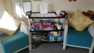 Activities station goes down a treat at Newton Heath care home